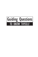 Guiding questions to know thyself: when you experience a loss of identity B08Z2RLL73 Book Cover
