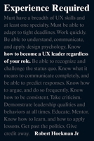 Experience Required: How to become a  UX leader regardless of your role 0134398270 Book Cover