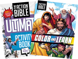 The Action Bible Ultimate Coloring & Activity Pack 0830790217 Book Cover