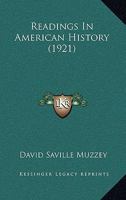 Readings in American History 9353809096 Book Cover