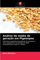 Análise da média de geração em Pigeonpea 6203653063 Book Cover