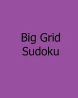 Big Grid Sudoku: Easy to Medium Puzzles 1478241993 Book Cover