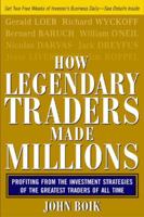 How Legendary Traders Made Millions 0071468226 Book Cover