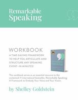 Remarkable Speaking Workbook 1956837558 Book Cover