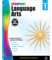Spectrum Language Arts, Grade 1 076968131X Book Cover