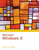 New Perspectives on Microsoft Windows 8, Introductory 1285080882 Book Cover