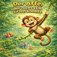 Max - Der Affe, der nicht still sitzen konnte (German Edition) B0GVDKCJJ8 Book Cover