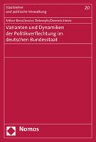 Varianten Und Dynamiken Der Politikverflechtung Im Deutschen Bundesstaat 3848730669 Book Cover