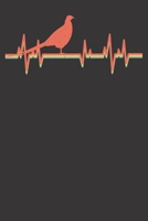 Notebook: Aceh Pheasant Bird Vintage Retro Heartbeat Gift College Ruled 6x9 120 Pages 1089114885 Book Cover