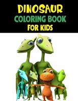 Dinosaur Coloring Book For Kids: Dinosaur Coloring Book, Great Gift For Boys & Girls B08HT86648 Book Cover