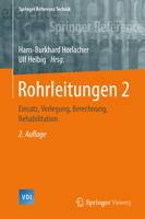Rohrleitungen 2: Einsatz, Verlegung, Berechnung, Rehabilitation 3662503549 Book Cover
