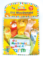 Little Scholastic: Old Macdonald: A Hand-puppet Board Book (Little Scholastic) 0545026032 Book Cover