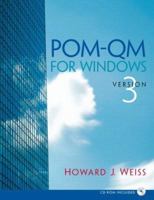 POM-QM v 3 for Windows Manual and CD POM (3rd Edition) 0132219735 Book Cover