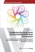 Implementierung Einer Hochschuldidaktischen Innovation 3639475658 Book Cover