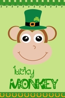 Lucky Monkey: Daily Practice Gratitude | Day and Night Reflection to Reduce Stress | Improve Mental Health | Find Peace in the Everyday For Mindful ... Shamrock Irish Gift For St. Patrick's Day B083XTG6L5 Book Cover