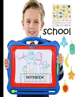 school notebook: Notebook (Composition Book Journal) (8.5 x 11 Large) 1706166044 Book Cover