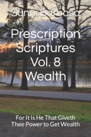 Prescription Scriptures #8 Wealth: For It Is He That Giveth Thee Power to Get Wealth B094TJKB3F Book Cover