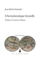 L'Hermeneutique Formelle: L'Infini, Le Continu, L'Espace 2252039019 Book Cover