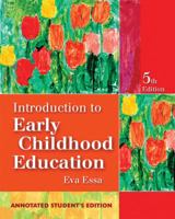 Introduction to Early Childhood Education 1418001287 Book Cover