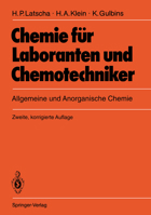 Chemie Fur Laboranten Und Chemotechniker: Allgemeine Und Anorganische Chemie 3540551646 Book Cover