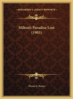 Milton's Paradise Lost 1271523507 Book Cover