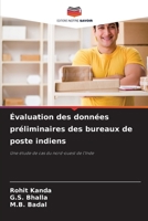 Évaluation des données préliminaires des bureaux de poste indiens 6207346653 Book Cover