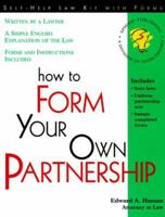 How to Form Your Own Partnership 157071343X Book Cover