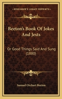 Beeton's Book Of Jokes And Jests 1179267044 Book Cover