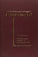 Mathematical Heritage of Henri Poincare (Proceedings of Symposia in Pure Mathematics) 0821814427 Book Cover