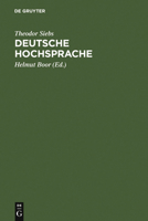SIEBS. Deutsche Hochsprache. Bühnenaussprache. 3111121739 Book Cover