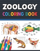 Zoology Coloring Book: Zoology Student's Self-test Coloring Book for Anatomy Students | Perfect Gift for Medical School Students, Nurses, Doctors and ... Coloring and Activity Book for Boys & Girls. B08VX174NJ Book Cover