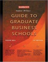 Guide to Graduate Business Schools (Barron's Guide to Graduate Business Schools) 0812036506 Book Cover