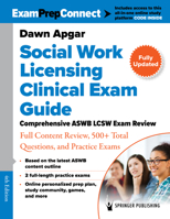 Social Work Licensing Clinical Exam Guide: Comprehensive Aswb Lcsw Exam Review with Full Content Review, 500+ Total Questions, and Practice Exams 0826192874 Book Cover
