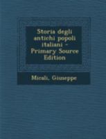 Storia Degli Antichi Popoli Italiani... 1179903110 Book Cover