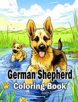 German Shepherd Coloring Book: Volume 1 (Dogs) B0CPCP4WZG Book Cover