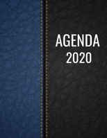 Agenda 2020: Agenda 2020 - Planning annuel de 366 pages grand mod�le - Organiser votre semaine. Organisation mensuelle de vos rendez-vous professionnels ou personnels 1674740158 Book Cover