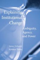 Explaining Institutional Change 0521134323 Book Cover