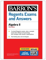 Regents Exams and Answers: Algebra II, Fifth Edition (Barron's New York Regents) B0FCDD5D71 Book Cover