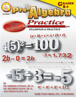 Pre-Algebra Practice (Middle/Upper Grades) 1580373240 Book Cover