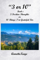 3 or 10 Book 2 3 Positive Thoughts or 10 Things I'm Grateful For book 2 B0H9D5GY7L Book Cover