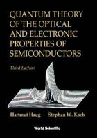 Quantum Theory of the Optical and Electronic Properties of Semiconductors (3rd Edition) 9810220022 Book Cover
