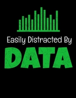 Easy Distracted By Data: Daily Planner 2020 | Gift For Computer Data Science Related People. 1712754076 Book Cover