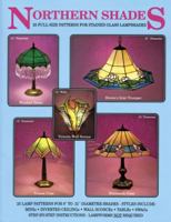 Northern Shades: 25 Full-Size Patterns for Stained Glass Lampshades 0919985173 Book Cover