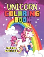 Unicorn Coloring Book: Awesome Unicorns Gifts Books for Kids Girls Boys 1695636813 Book Cover