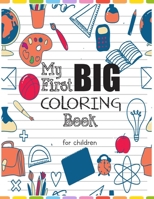 My First Big Coloring Book for Children 1653963174 Book Cover