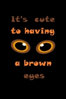 It's cute to having a brown eyes 1651427917 Book Cover