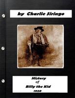 History of "Billy the Kid," 1491073179 Book Cover