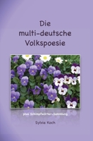 Die multi-deutsche Volkspoesie 153735552X Book Cover