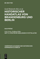 Stadtische Siedlungen Im Mittelalter 3110078317 Book Cover