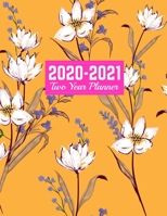 2020-2021 Two Year Planner: Handy 2-Year Monthly and Weekly Planner Calendar Schedule Organizer January 2020 to December 2021 (24 Months) Art Cover 00023189 1712958062 Book Cover